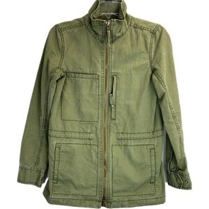 Madewell Military Olive Green Fleet Jacket Size XS